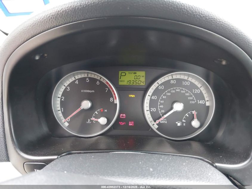 2008 Hyundai Accent Gls VIN: KMHCN46C18U242772 Lot: 43952373