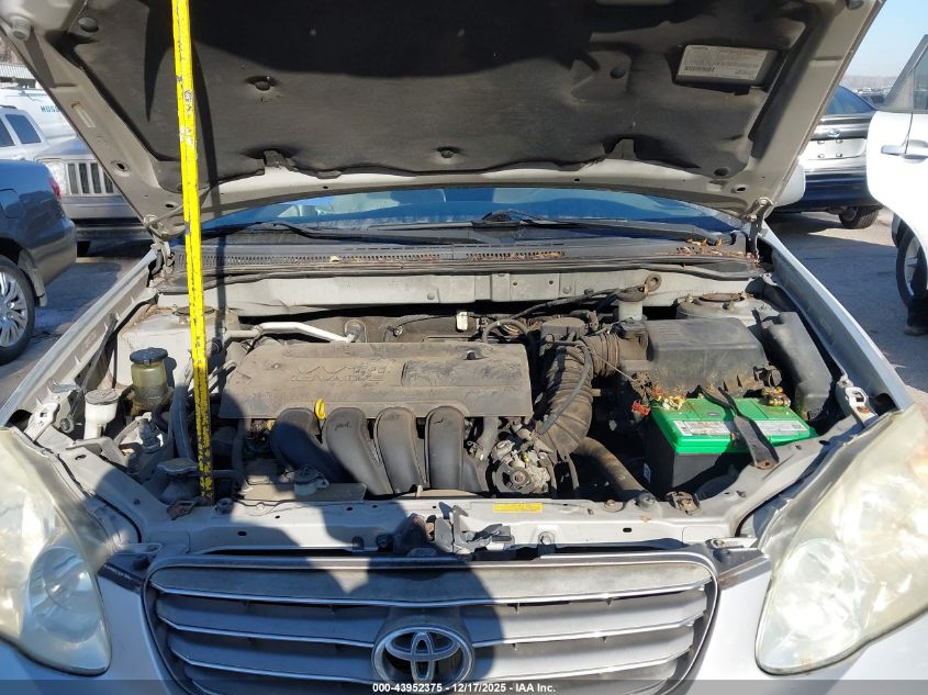 2003 Toyota Corolla Le VIN: JTDBR32E630036210 Lot: 43952375