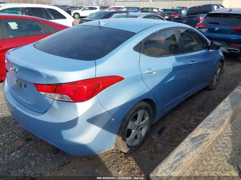 2013 Hyundai Elantra Gls VIN: KMHDH4AE1DU848782 Lot: 43952382