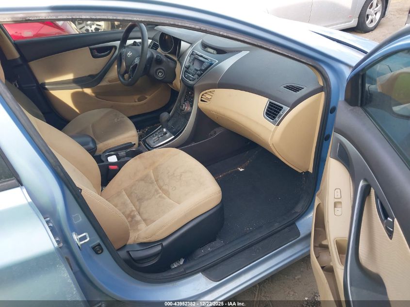 2013 Hyundai Elantra Gls VIN: KMHDH4AE1DU848782 Lot: 43952382