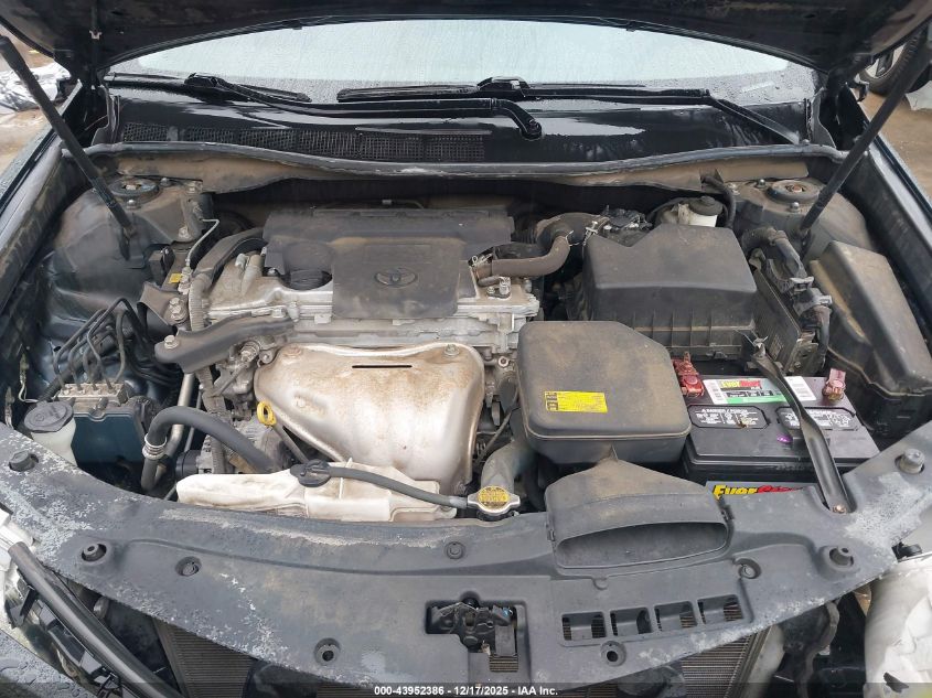 2012 Toyota Camry Se VIN: 4T1BF1FK5CU038922 Lot: 43952386