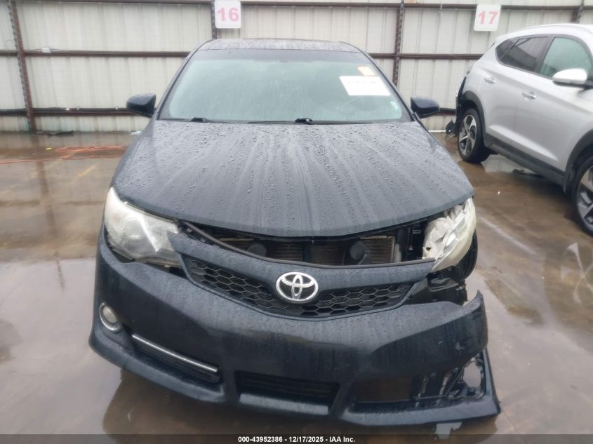 2012 Toyota Camry Se VIN: 4T1BF1FK5CU038922 Lot: 43952386