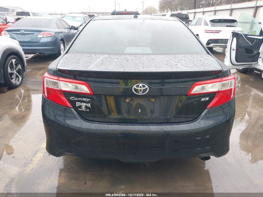 2012 Toyota Camry Se VIN: 4T1BF1FK5CU038922 Lot: 43952386