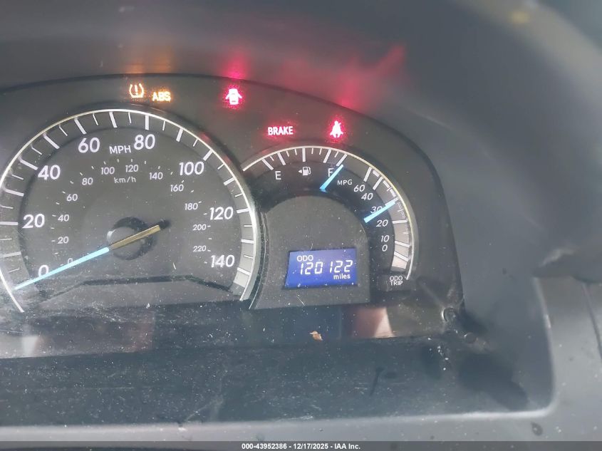 2012 Toyota Camry Se VIN: 4T1BF1FK5CU038922 Lot: 43952386