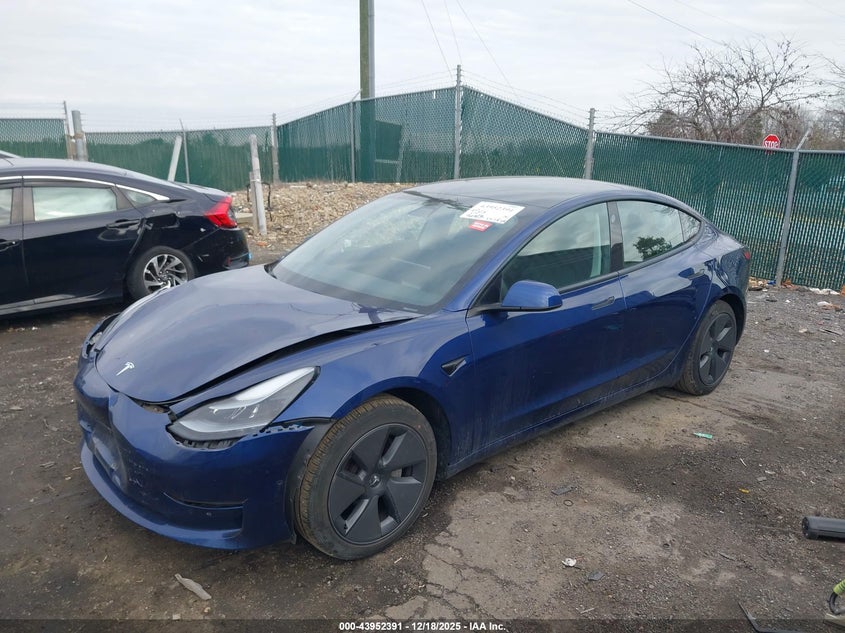 2021 Tesla Model 3 Standard Range Plus Rear-Wheel Drive