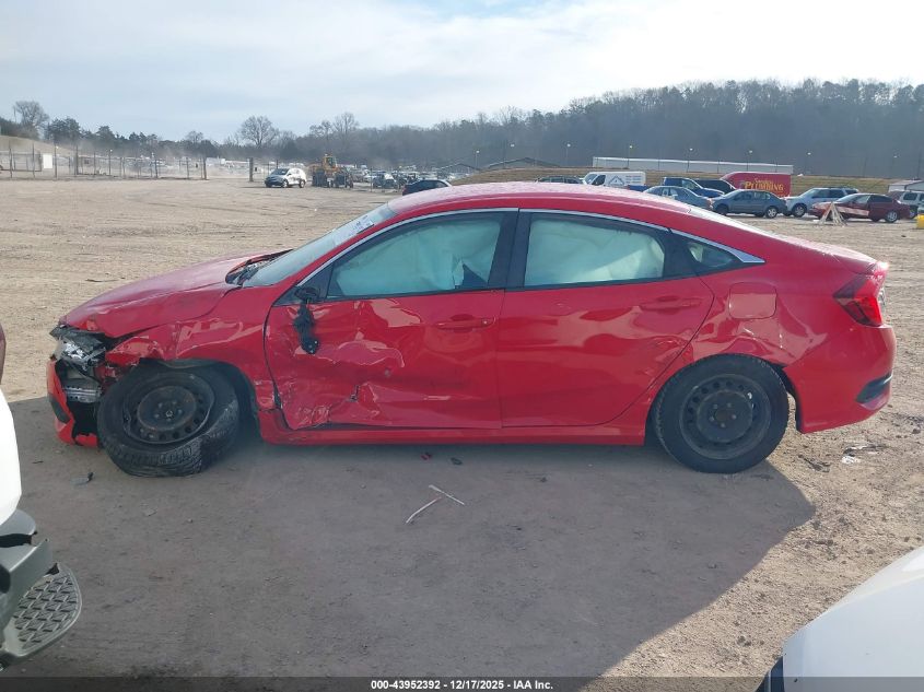 2018 Honda Civic Lx VIN: 2HGFC2F58JH550352 Lot: 43952392