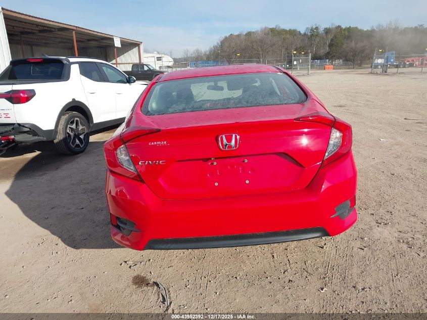 2018 Honda Civic Lx VIN: 2HGFC2F58JH550352 Lot: 43952392
