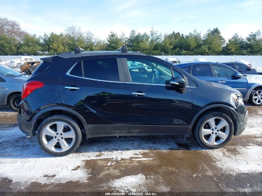 2015 Buick Encore Convenience VIN: KL4CJBSB5FB270997 Lot: 43952395