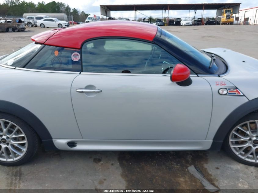 2013 Mini Coupe John Cooper Works VIN: WMWSX9C52DT655021 Lot: 43952396