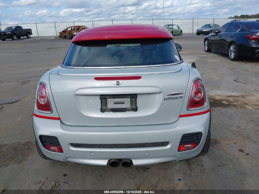 2013 Mini Coupe John Cooper Works VIN: WMWSX9C52DT655021 Lot: 43952396