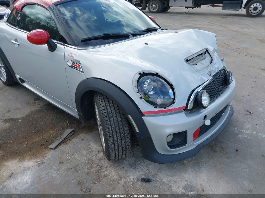 2013 Mini Coupe John Cooper Works VIN: WMWSX9C52DT655021 Lot: 43952396