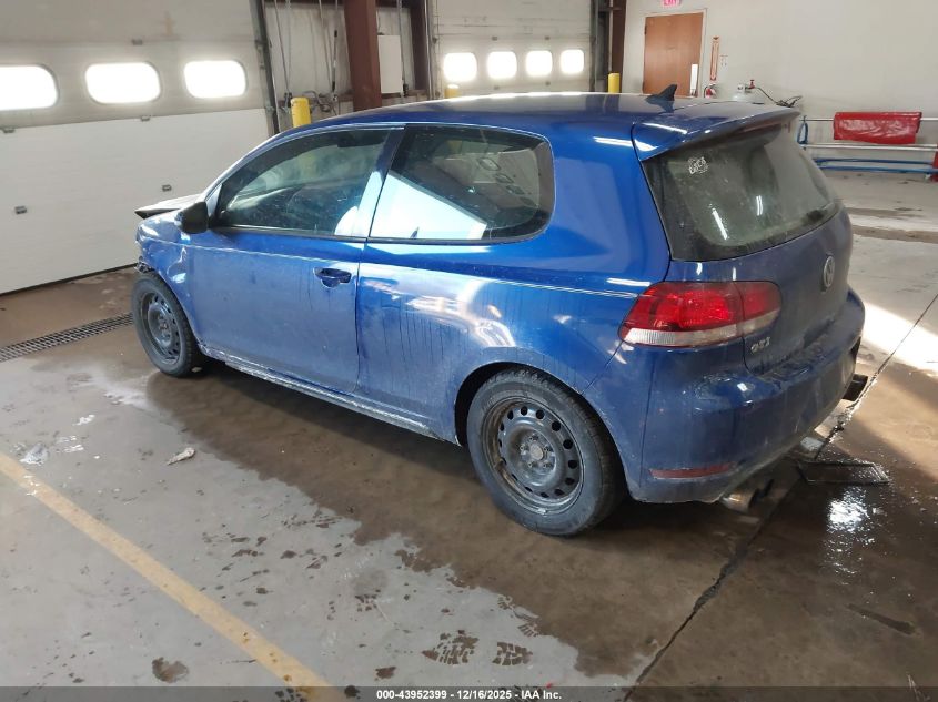 2010 Volkswagen Gti 2-Door VIN: WVWFD7AJ3AW239443 Lot: 43952399