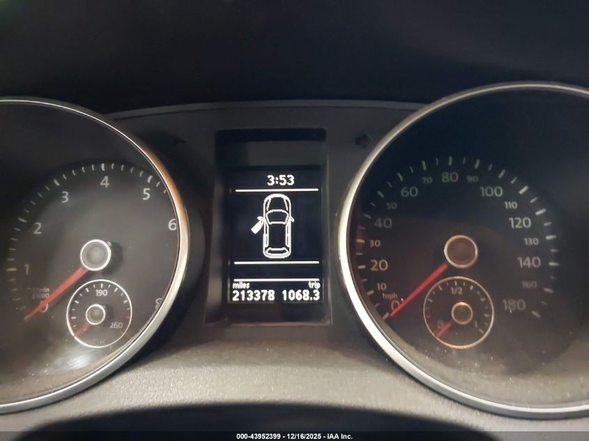 2010 Volkswagen Gti 2-Door VIN: WVWFD7AJ3AW239443 Lot: 43952399