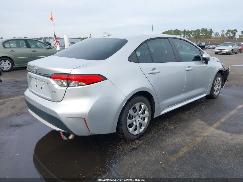 2022 Toyota Corolla Le VIN: 5YFEPMAE8NP296451 Lot: 43952404