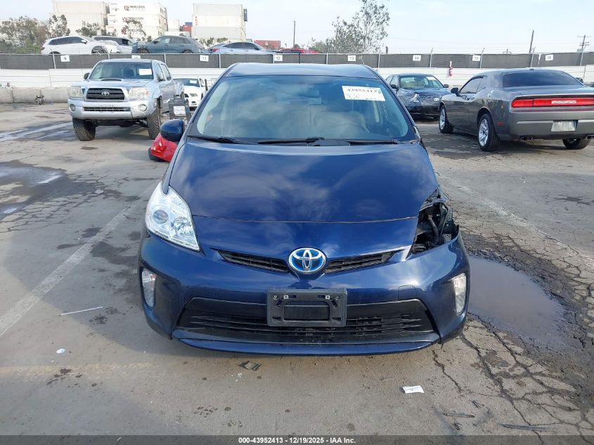 2015 Toyota Prius Two VIN: JTDKN3DU0F0481031 Lot: 43952413