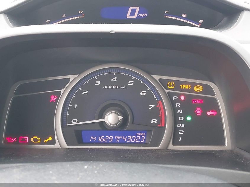 2010 Honda Civic Vp VIN: 19XFA1F32AE080540 Lot: 43952416