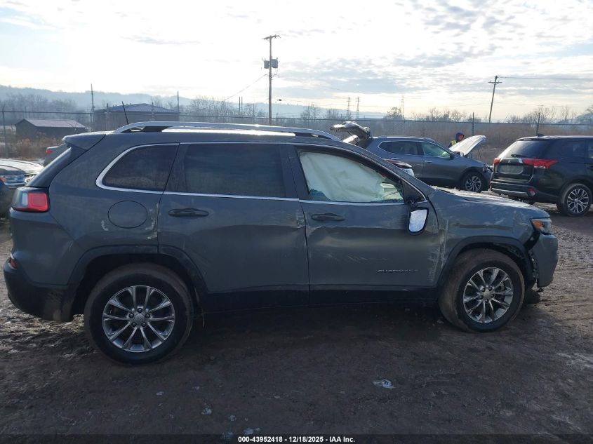 2021 Jeep Cherokee Latitude Lux 4X4 VIN: 1C4PJMMX0MD213412 Lot: 43952418