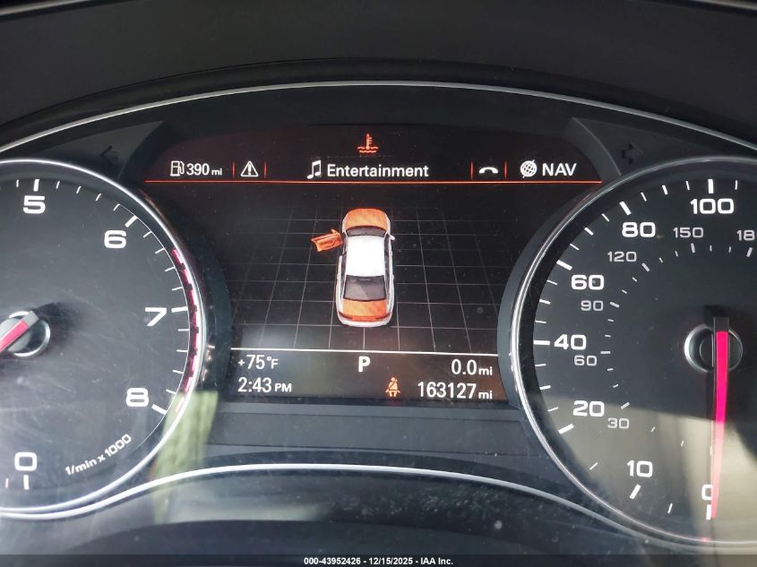 2015 Audi A6 3.0T Premium Plus VIN: WAUFGAFC8FN013293 Lot: 43952426