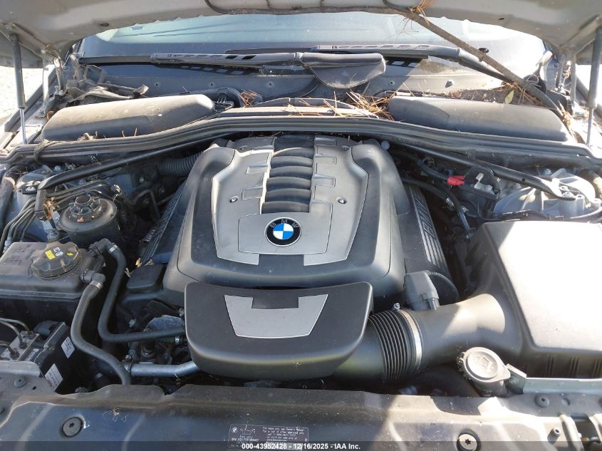 2007 BMW 550I VIN: WBANB53527CP06624 Lot: 43952428