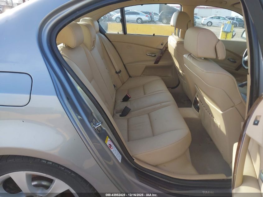 2007 BMW 550I VIN: WBANB53527CP06624 Lot: 43952428