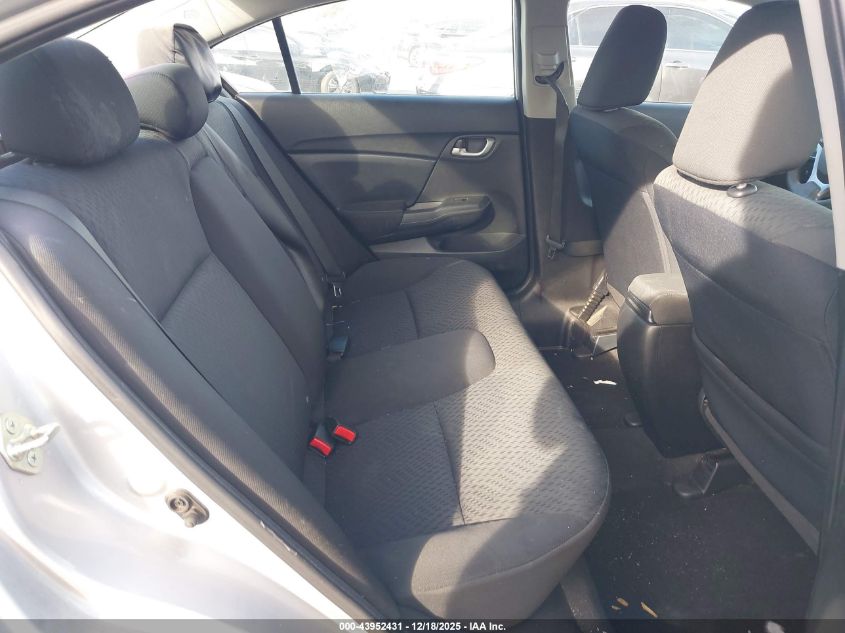 2015 Honda Civic Lx VIN: 2HGFB2F57FH518583 Lot: 43952431