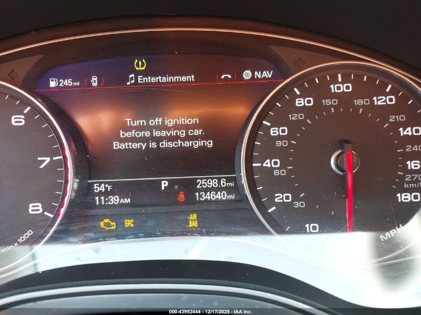 2017 Audi A6 2.0T Premium VIN: WAUF8AFC7HN043160 Lot: 43952444