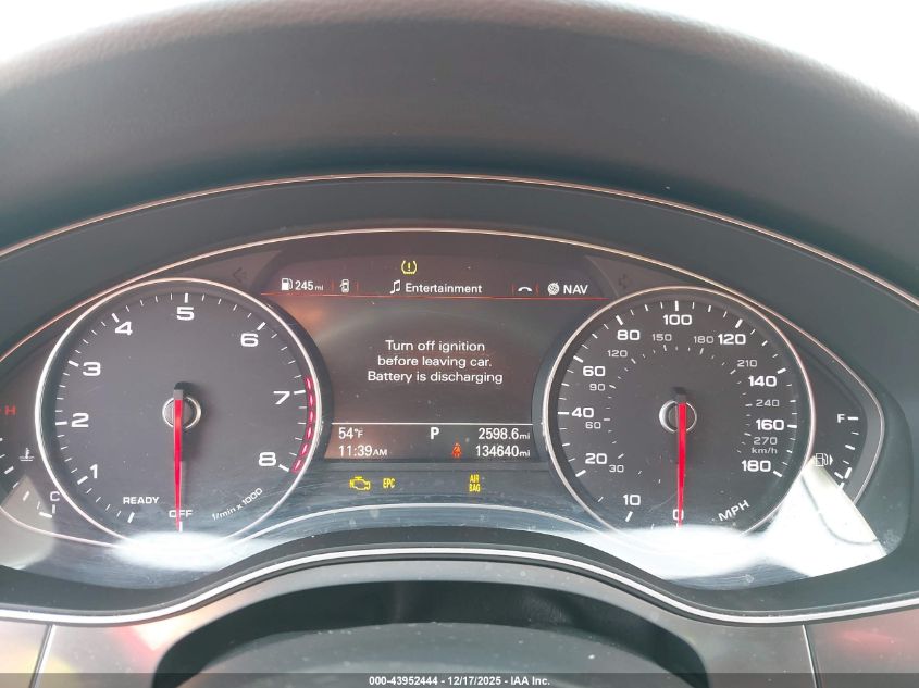 2017 Audi A6 2.0T Premium VIN: WAUF8AFC7HN043160 Lot: 43952444