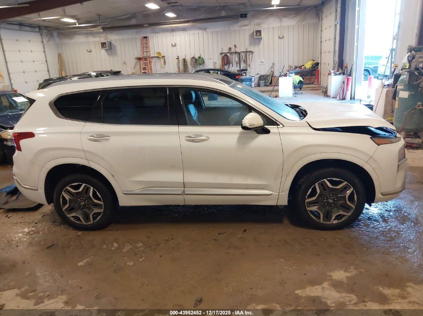 2021 Hyundai Santa Fe Calligraphy VIN: 5NMS5DAL0MH321777 Lot: 43952452