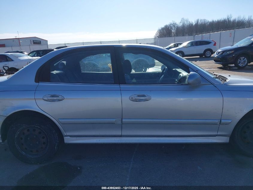 2005 Hyundai Sonata Gl VIN: KMHWF25S75A162171 Lot: 43952453