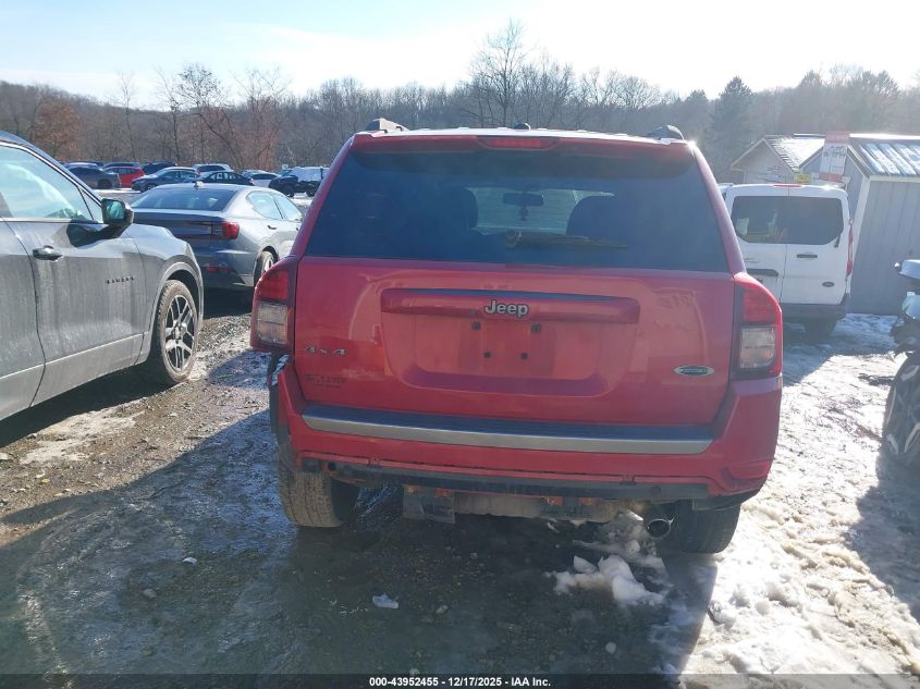 2016 Jeep Compass Sport Se VIN: 1C4NJDBB2GD734165 Lot: 43952455