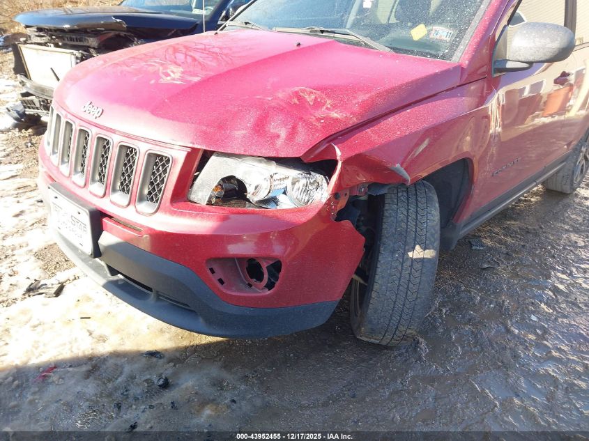 2016 Jeep Compass Sport Se VIN: 1C4NJDBB2GD734165 Lot: 43952455