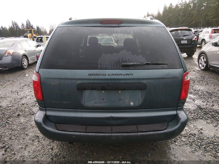 2006 Dodge Grand Caravan Se VIN: 1D4GP24RX6B679595 Lot: 43952459