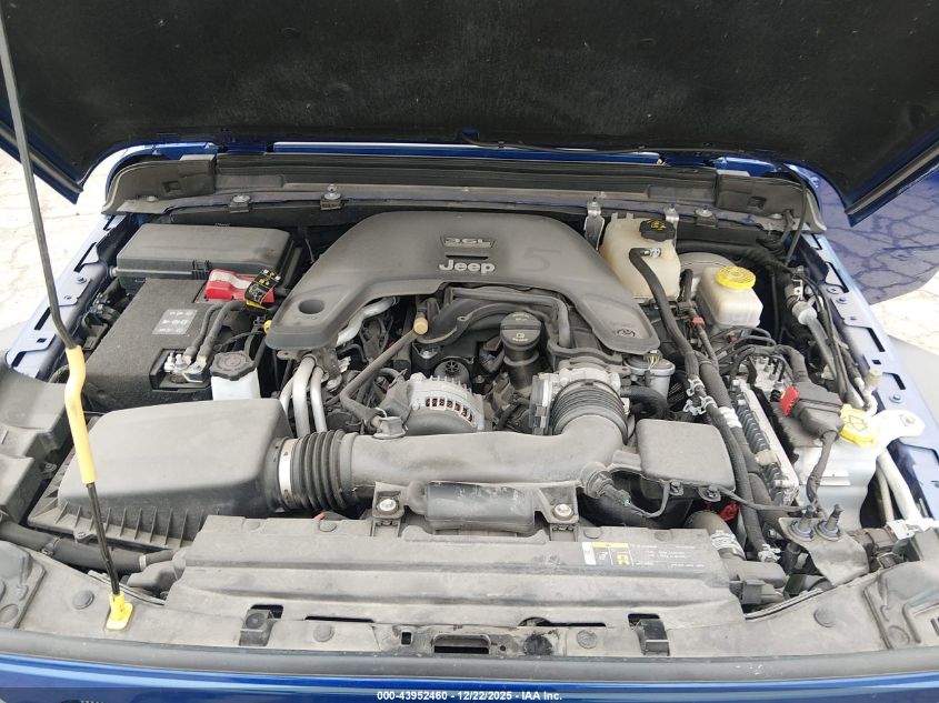 2019 Jeep Wrangler Unlimited Sport S 4X4 VIN: 1C4HJXDG7KW643722 Lot: 43952460