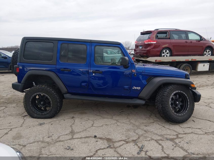 2019 Jeep Wrangler Unlimited Sport S 4X4 VIN: 1C4HJXDG7KW643722 Lot: 43952460