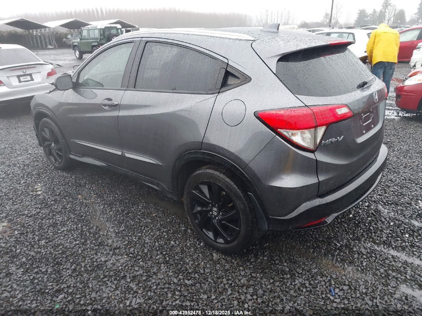 2022 Honda Hr-V Awd Sport VIN: 3CZRU6H12NM706980 Lot: 43952478