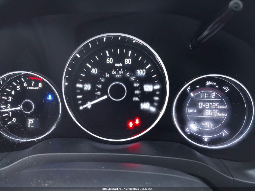 2022 Honda Hr-V Awd Sport VIN: 3CZRU6H12NM706980 Lot: 43952478