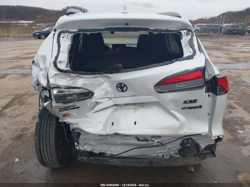 2023 Toyota Corolla Cross Hybrid Xse VIN: 7MUFBABG8PV002578 Lot: 43952480