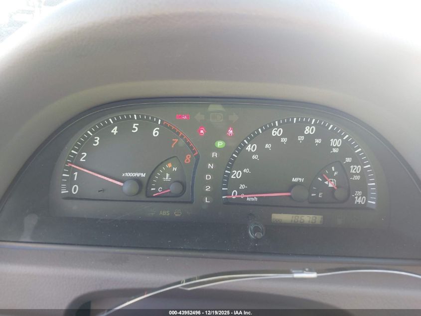 2002 Toyota Camry Le V6 VIN: 4T1BF30K62U014714 Lot: 43952496