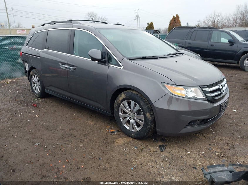 5FNRL5H60GB019356 2016 Honda Odyssey Ex-L auction photo 1