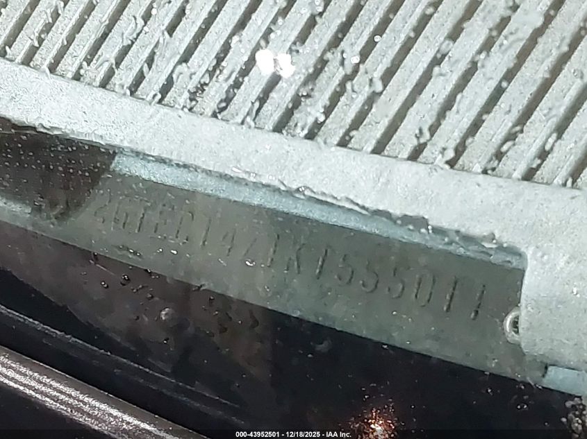 1989 GMC Sierra C1500 VIN: 2GTEC14Z1K1555011 Lot: 43952501