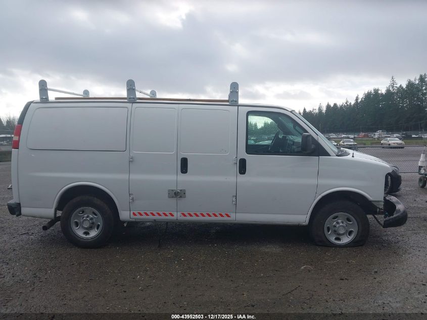 2016 Chevrolet Express 2500 Work Van VIN: 1GCWGAFF7G1320329 Lot: 43952503