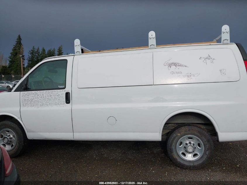 2016 Chevrolet Express 2500 Work Van VIN: 1GCWGAFF7G1320329 Lot: 43952503