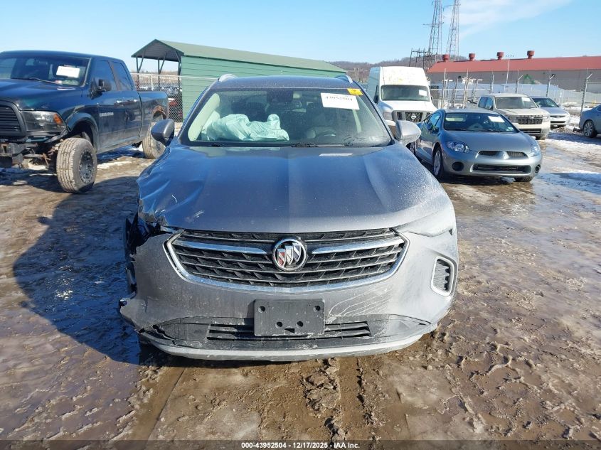 2021 Buick Envision Awd Essence VIN: LRBFZPR4XMD111487 Lot: 43952504