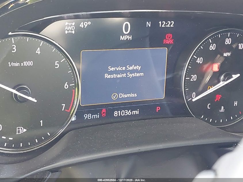 2021 Buick Envision Awd Essence VIN: LRBFZPR4XMD111487 Lot: 43952504