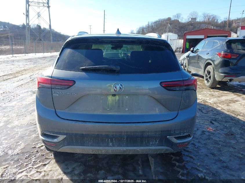 2021 Buick Envision Awd Essence VIN: LRBFZPR4XMD111487 Lot: 43952504