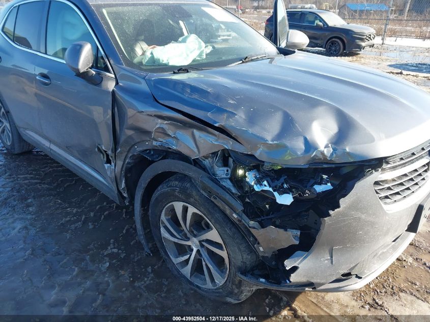 2021 Buick Envision Awd Essence VIN: LRBFZPR4XMD111487 Lot: 43952504