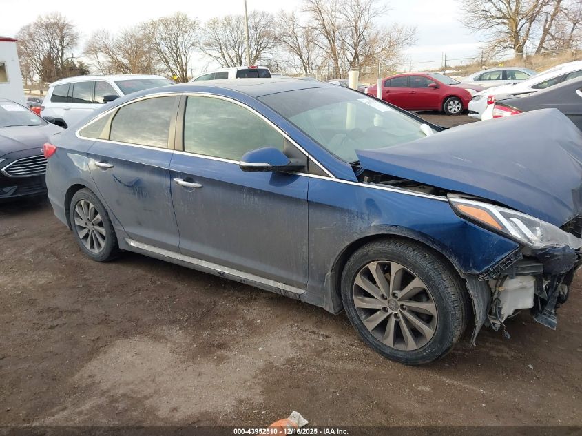 2017 Hyundai Sonata Sport VIN: 5NPE34AF7HH500243 Lot: 43952510