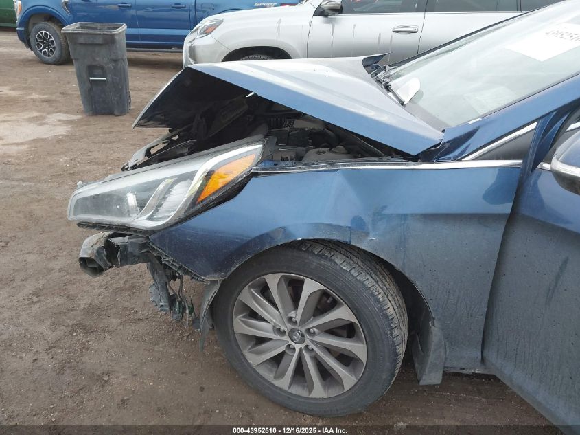 2017 Hyundai Sonata Sport VIN: 5NPE34AF7HH500243 Lot: 43952510