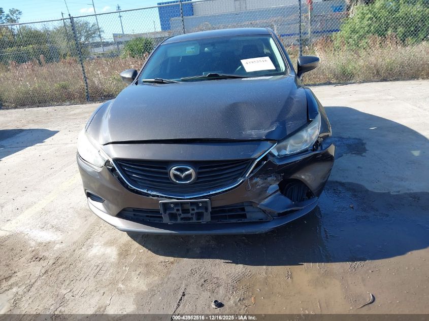 2016 Mazda Mazda6 I Sport VIN: JM1GJ1U52G1438840 Lot: 43952516