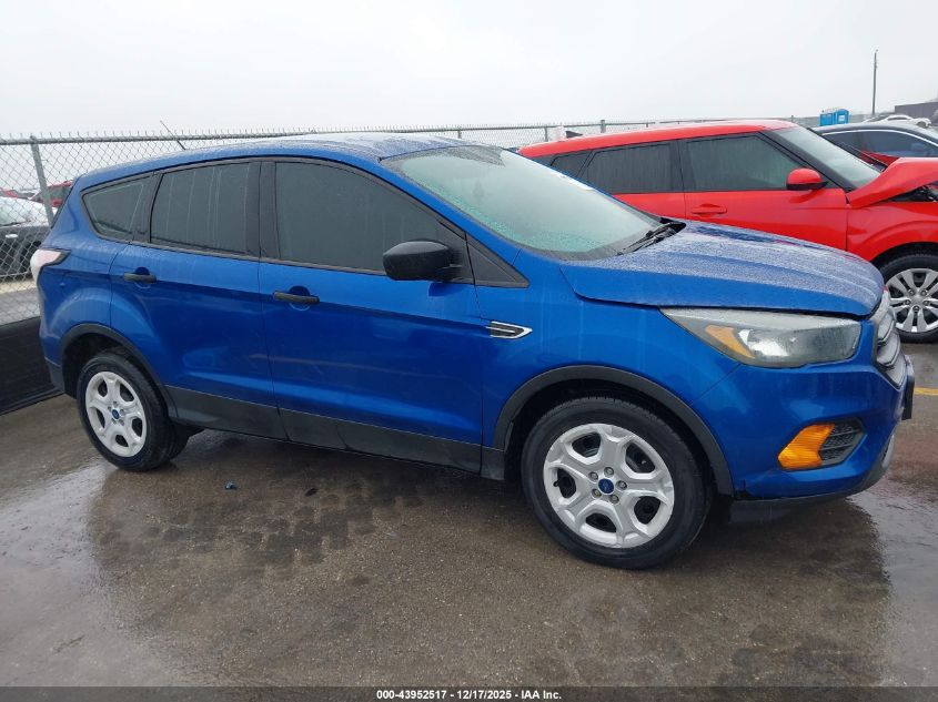 2018 Ford Escape S VIN: 1FMCU0F73JUB72521 Lot: 43952517